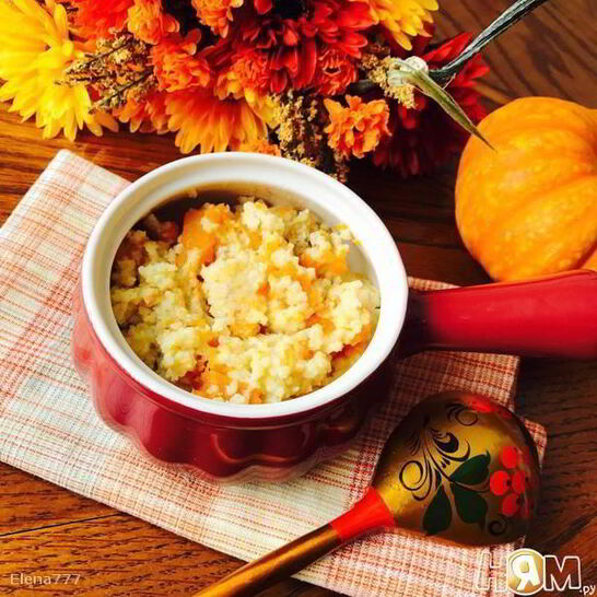 Рецепт пшенной каши с тыквой в мультиварке