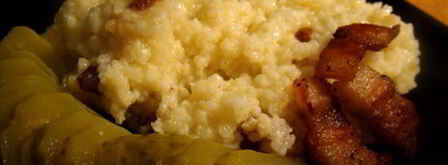 пшенная каша со шкварками. Шаг 8