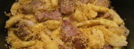 пшенная каша со свининой. Шаг 3