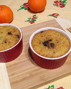 Запеченная пшенная каша с черносливом