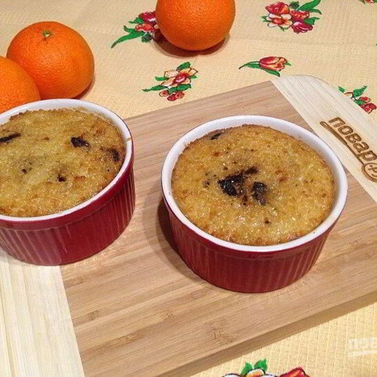 Рецепт запеченной пшенной каши с черносливом