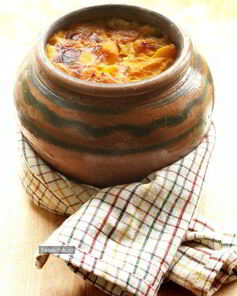 Запеченная пшенная каша с тыквой