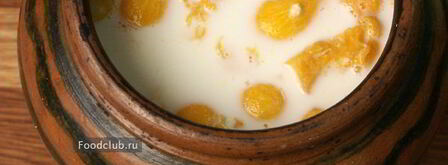 запеченная пшенная каша с тыквой. Шаг 7