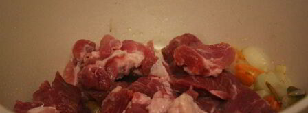 ароматная рисовая каша с мясом и капустой. Шаг 3