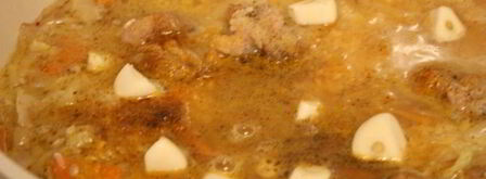 ароматная рисовая каша с мясом и капустой. Шаг 6