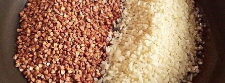 гречнево-рисовая каша на молоке. Шаг 6