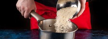 клубничная рисовая каша на завтрак. Шаг 4