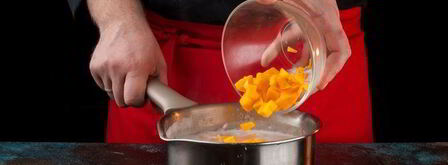 рисовая каша на молоке с тыквой. Шаг 5