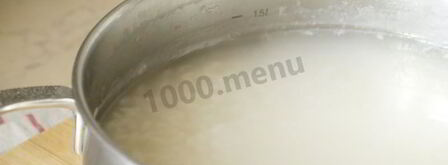 рисовая каша на воде с топленым маслом. Шаг 5