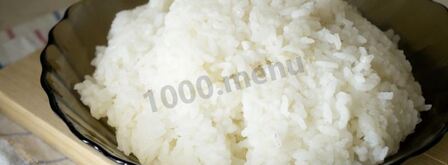 рисовая каша на воде с топленым маслом. Шаг 6