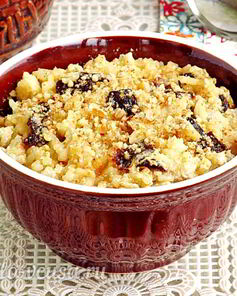 Рисовая каша с черносливом и орехами в мультиварке