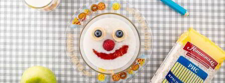 рисовая каша с джемом и фруктами. Шаг 6