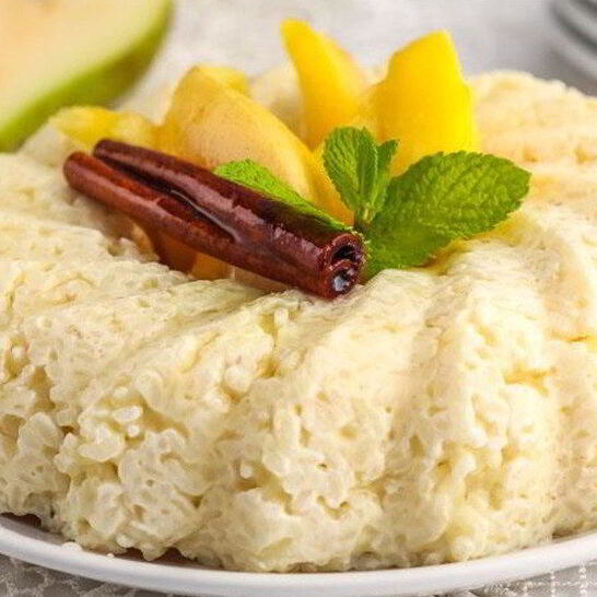 Рецепт рисовой каши с грушами