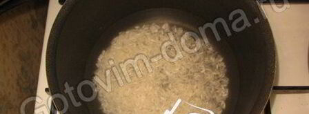 рисовая каша с грушей. Шаг 4