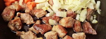 рисовая каша с мясом. Шаг 7