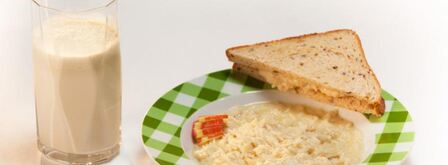 рисовая каша с ревенем и тосты с кремом из ревеня. Шаг 5