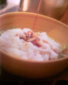 Рисовая каша с рыбным филе