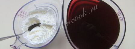 рисовая каша с вишневым киселем. Шаг 8