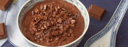 шоколадная рисовая каша. Шаг 14