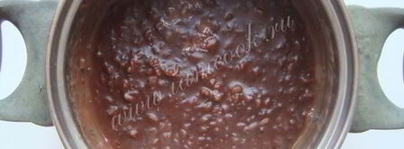 шоколадная рисовая каша. Шаг 10