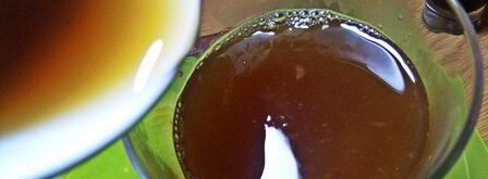 чай пуэр с цитрусами и бальзамом. Шаг 10