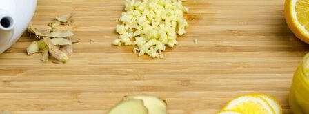 имбирный чай с лимоном. Шаг 3