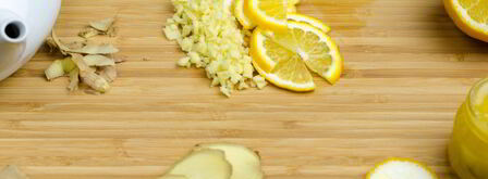 имбирный чай с лимоном. Шаг 4