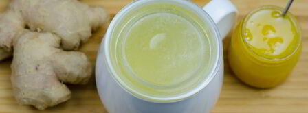 имбирный чай с медом. Шаг 7