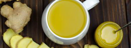 имбирный чай с медом. Шаг 9