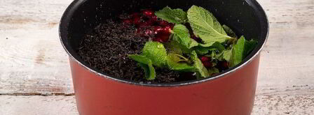 клюквенный чай с мятой. Шаг 6