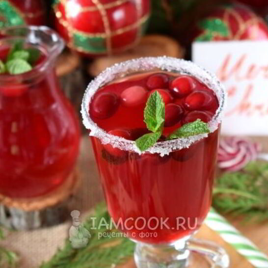 Рецепт клюквенного чая