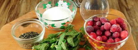 клюквенный чай. Шаг 5