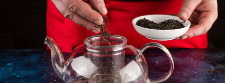 зеленый чай с голубикой. Шаг 5