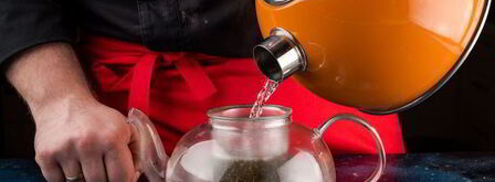 зеленый чай с голубикой. Шаг 7