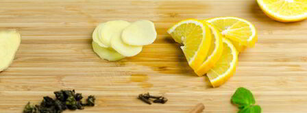 зеленый чай с имбирем и корицей. Шаг 3