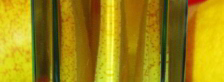 зеленый чай с мятой и грушей. Шаг 3