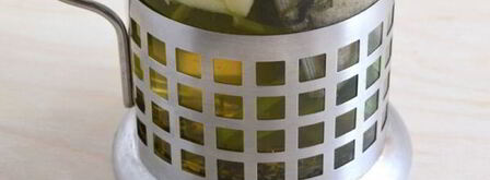 зеленый чай с яблоком, мятой и ромашкой. Шаг 7