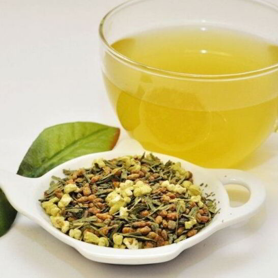 Рецепт зеленого чая с жареным рисом