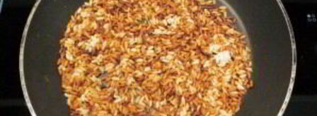 зеленый чай с жареным рисом. Шаг 4