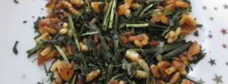 зеленый чай с жареным рисом. Шаг 5