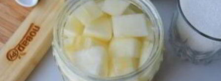 дыня в сиропе без стерилизации. Шаг 5