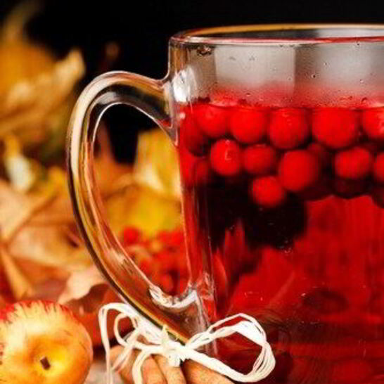 Рецепт ароматного клюквенного глинтвейна с кумкватом