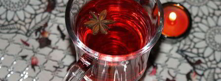 безалкогольный глинтвейн из каркаде. Шаг 6