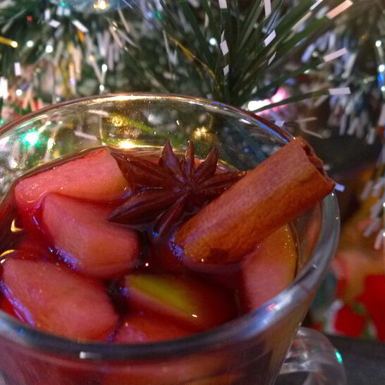 Рецепт глинтвейна вишневого бурбон