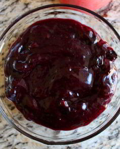 Черничный кисель