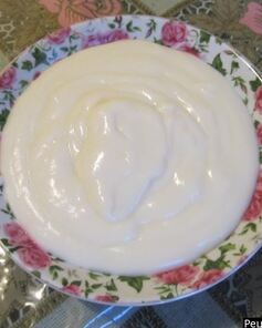 Густой молочный кисель