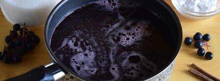 кисель из черноплодной рябины. Шаг 3