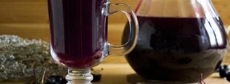 кисель из черноплодной рябины. Шаг 6