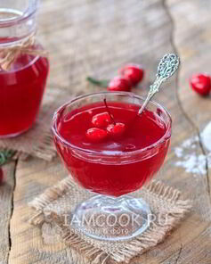 Кисель из замороженной вишни