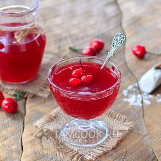 Рецепт киселя из замороженной вишни